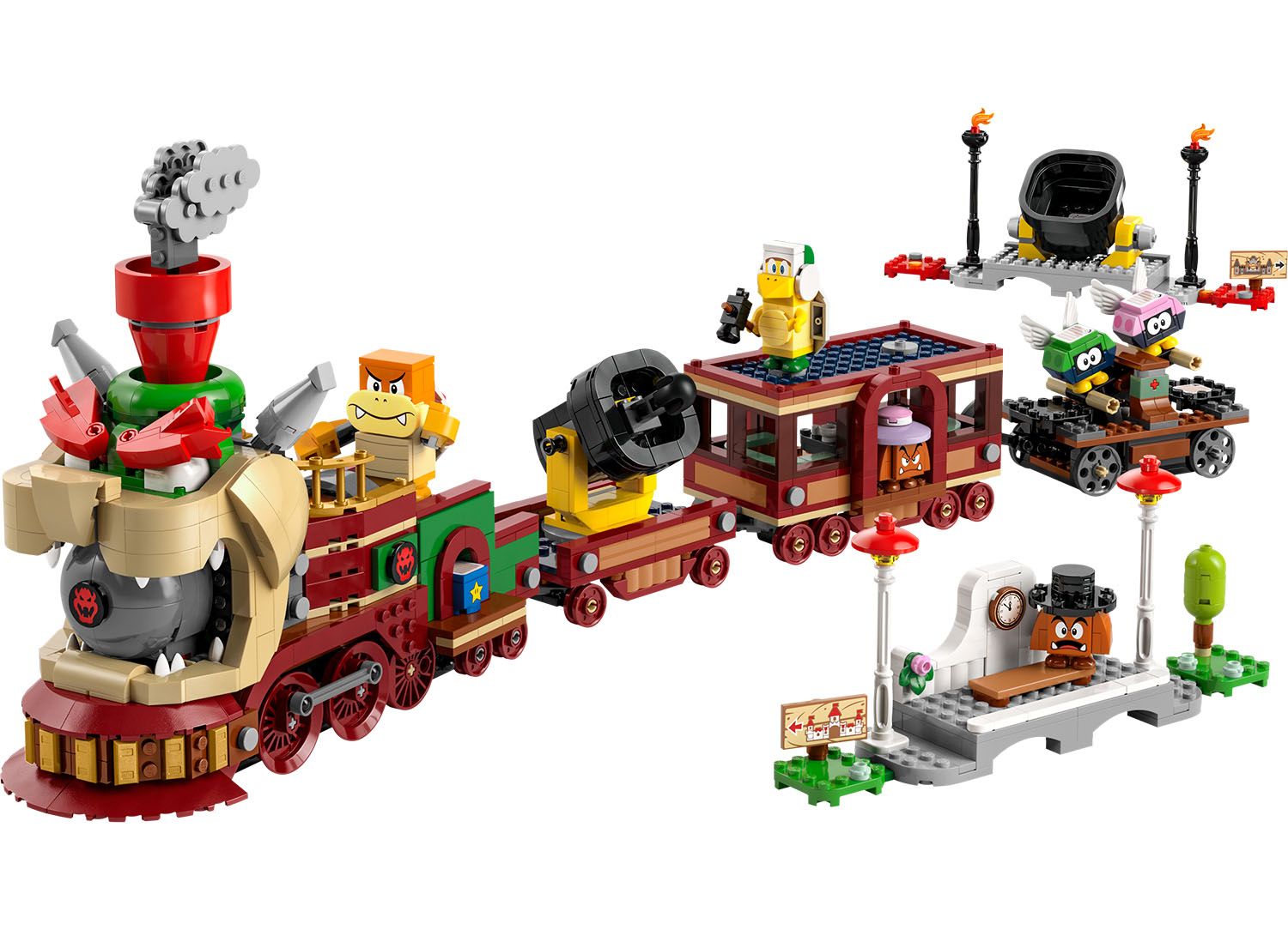 The Bowser Express Train 71437 Buy online at the Official LEGO Shop KSA