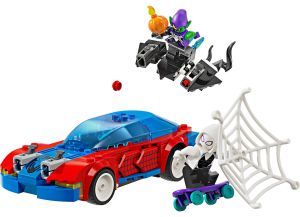 Spider-Man Race Car & Venom Green Goblin
