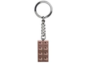 Rose Gold Brick Key Chain