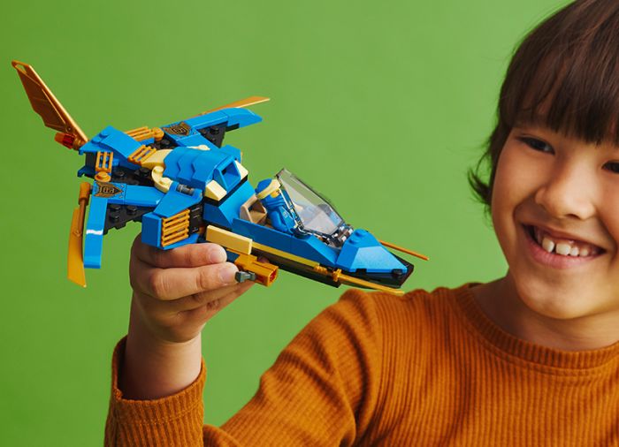 Ninjago jay's hot sale lightning jet