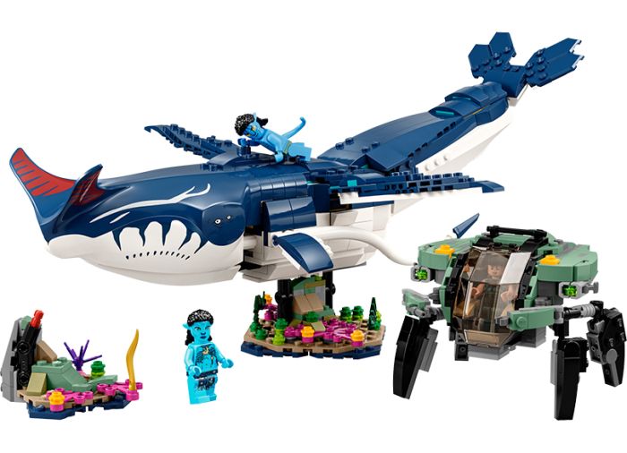 Payakan the Tulkun & Crabsuit 75579, LEGO® Avatar