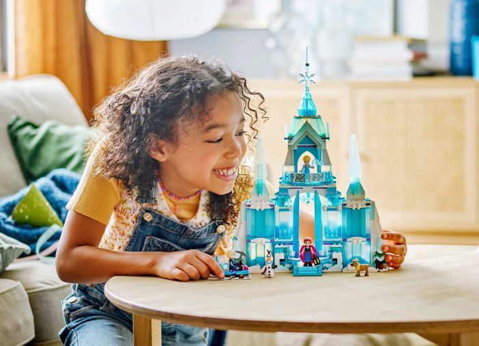 Lego elsa ice palace on sale