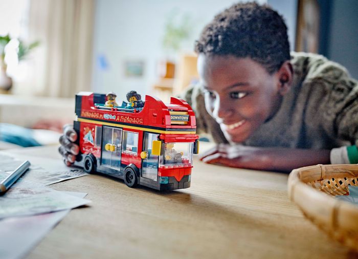 Lego city double decker bus online