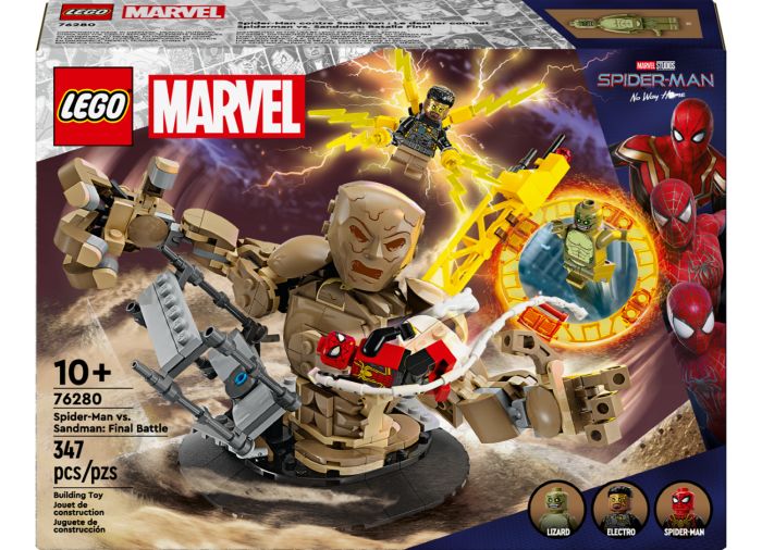 Lego spider man sandman set sale