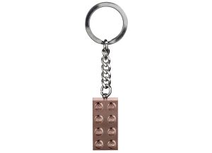 Rose Gold Brick Key Chain