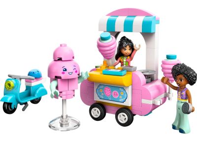 Cotton Candy Stand and Scooter