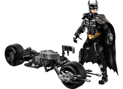 Batman™ Construction Figure and the Bat-Pod Bike