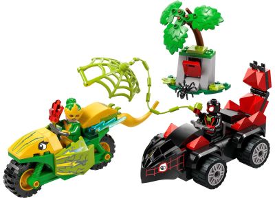 Spin and Electro Dinosaur Vehicle Chase