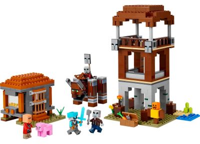 The Pillager Outpost and Ravager