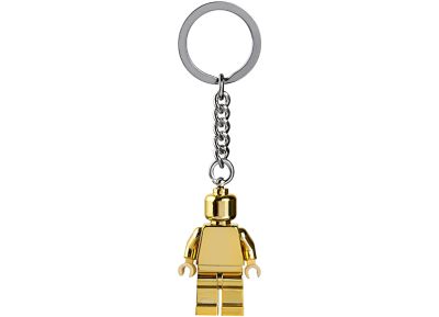 Gold Minifigure Key Chain
