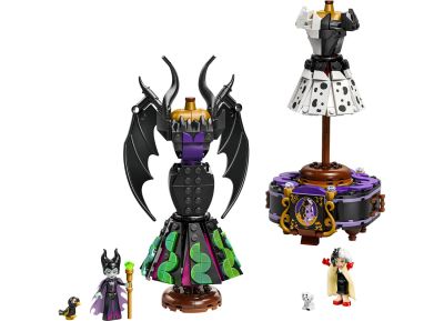 Maleficent's and Cruella De Vil's Dresses