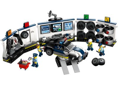 Custom Police Car Garage
