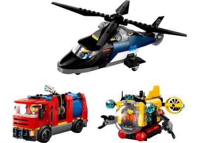 Helicopter, Fire Truck & Submarine Remix