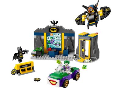 The Batcave™ with Batman™, Batgirl™ and The Joker™