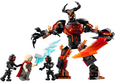 Thor vs. Surtur Construction Figure