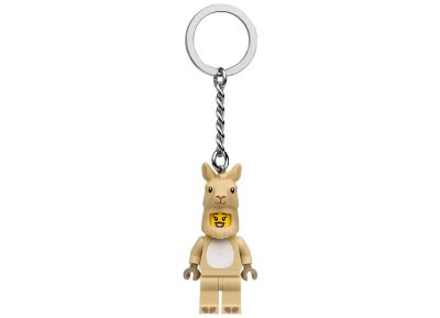 Llama Girl Key Chain