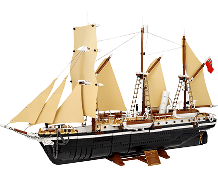 lego sail ship