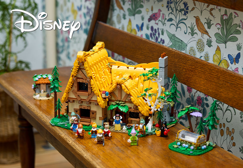 LEGO snow white cottage